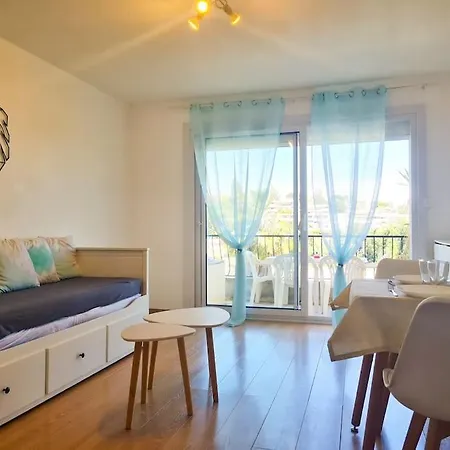 Studio - Parking- Balcon Vue Mer Villeneuve-Loubet